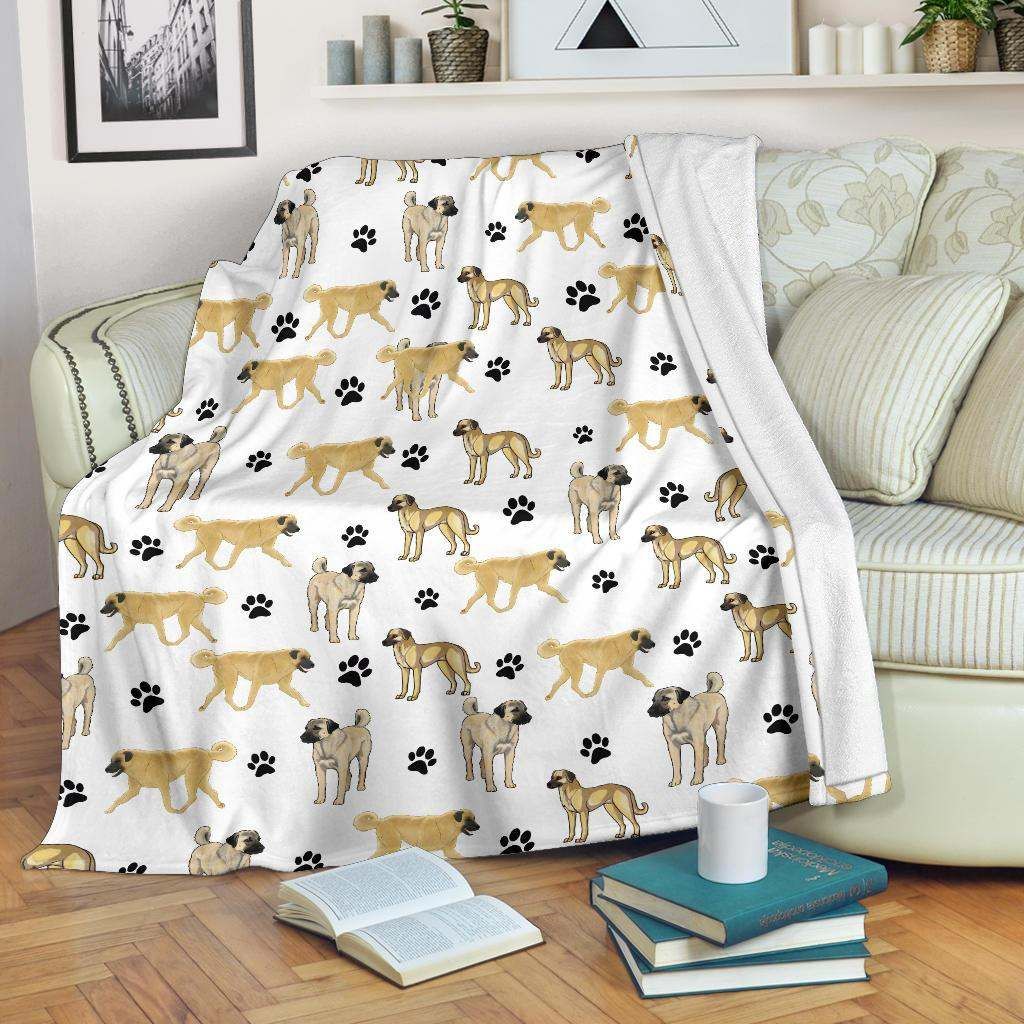Anatolian Shepherd Paw Blanket