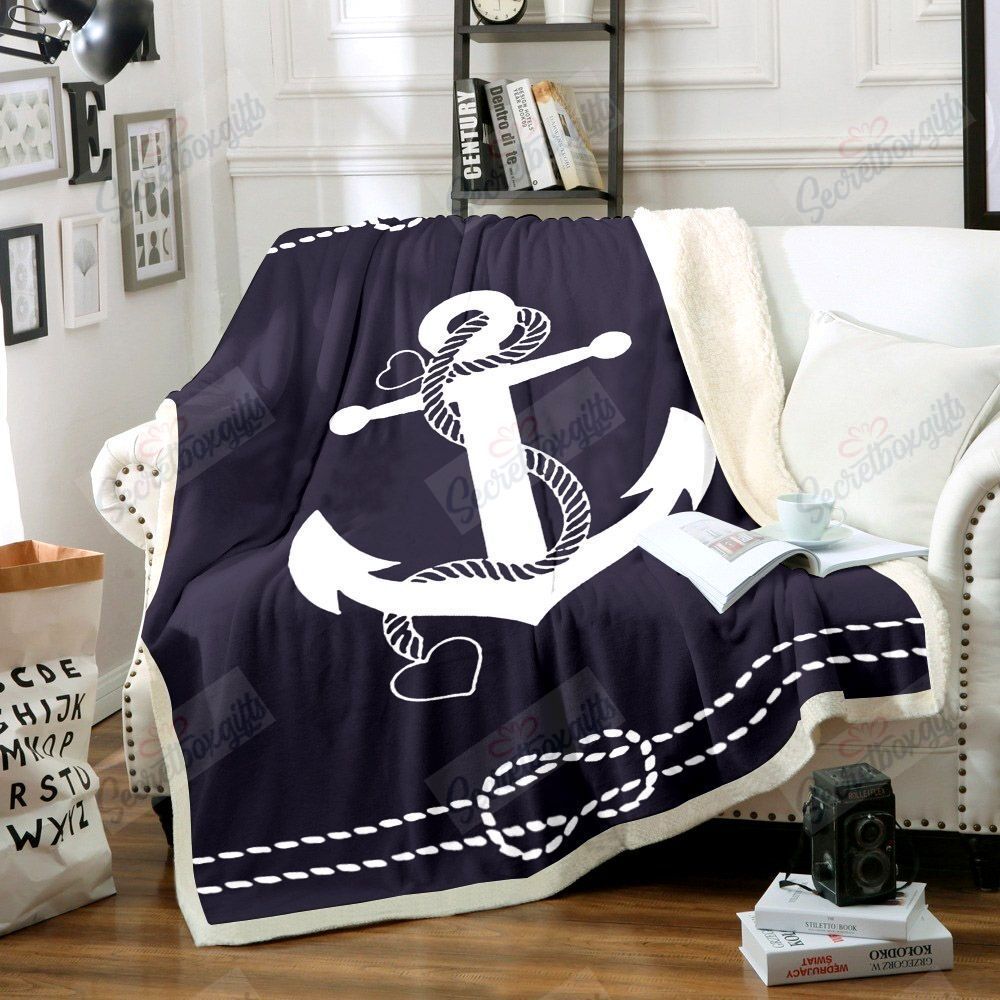 Anchor Fleece Blanket