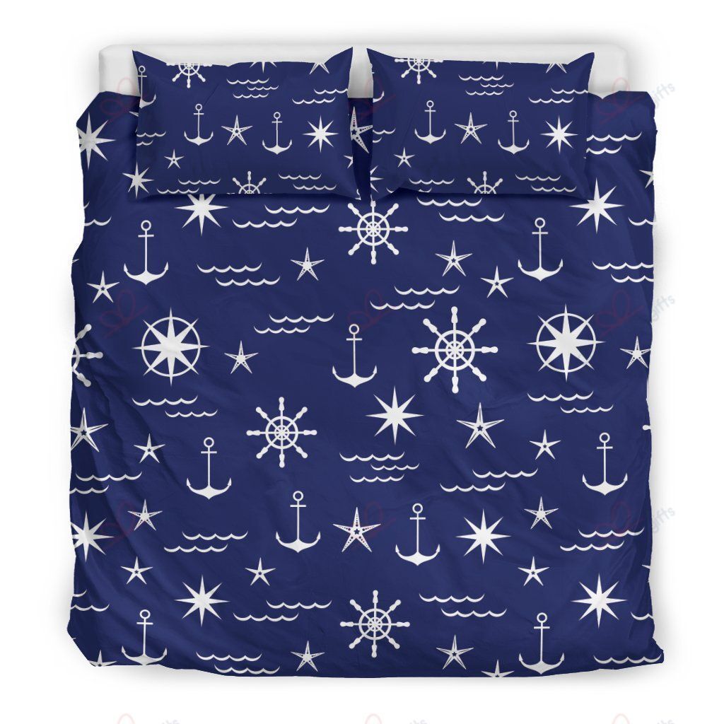 Anchor Nautical Bedding Set