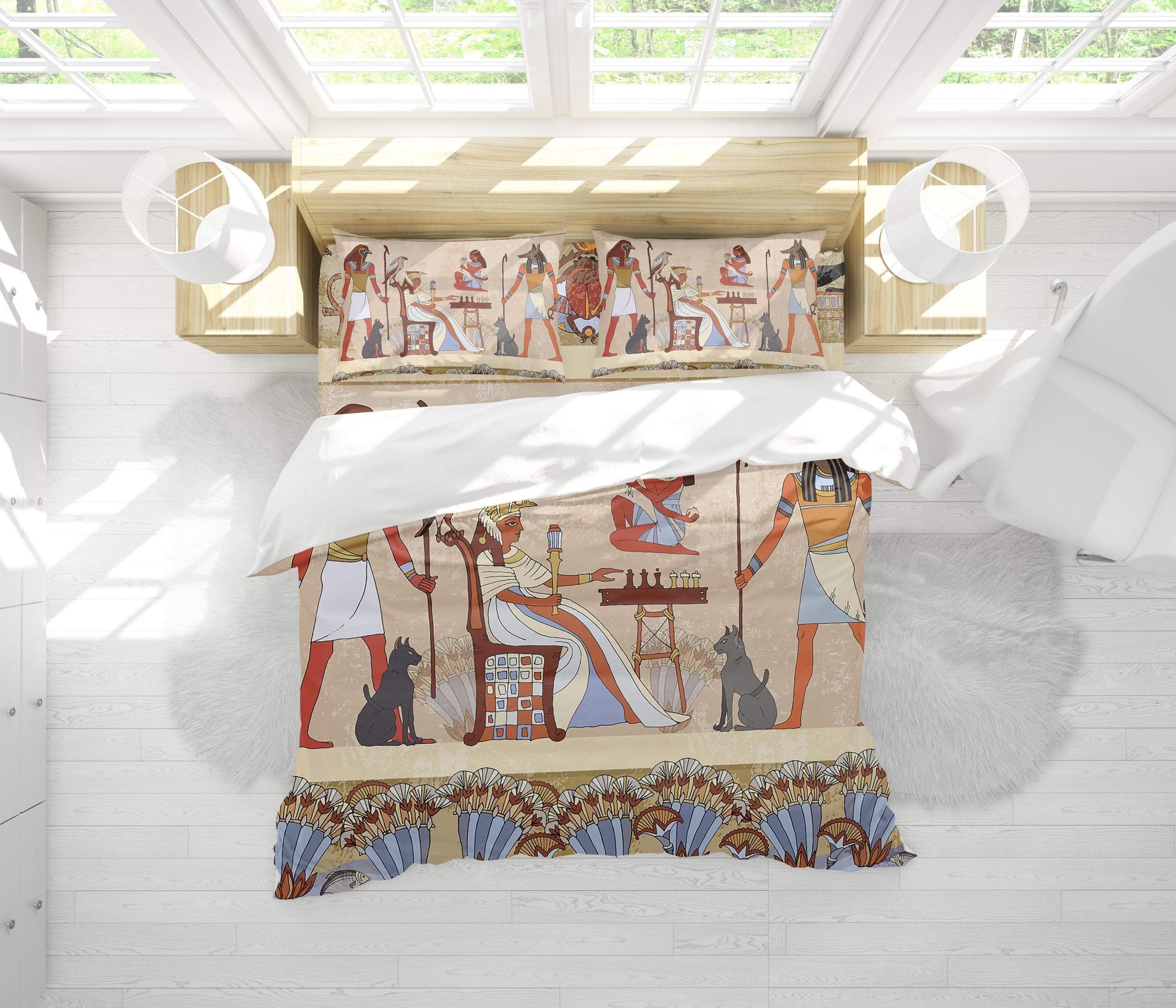 Ancient Egypt Bedding Set