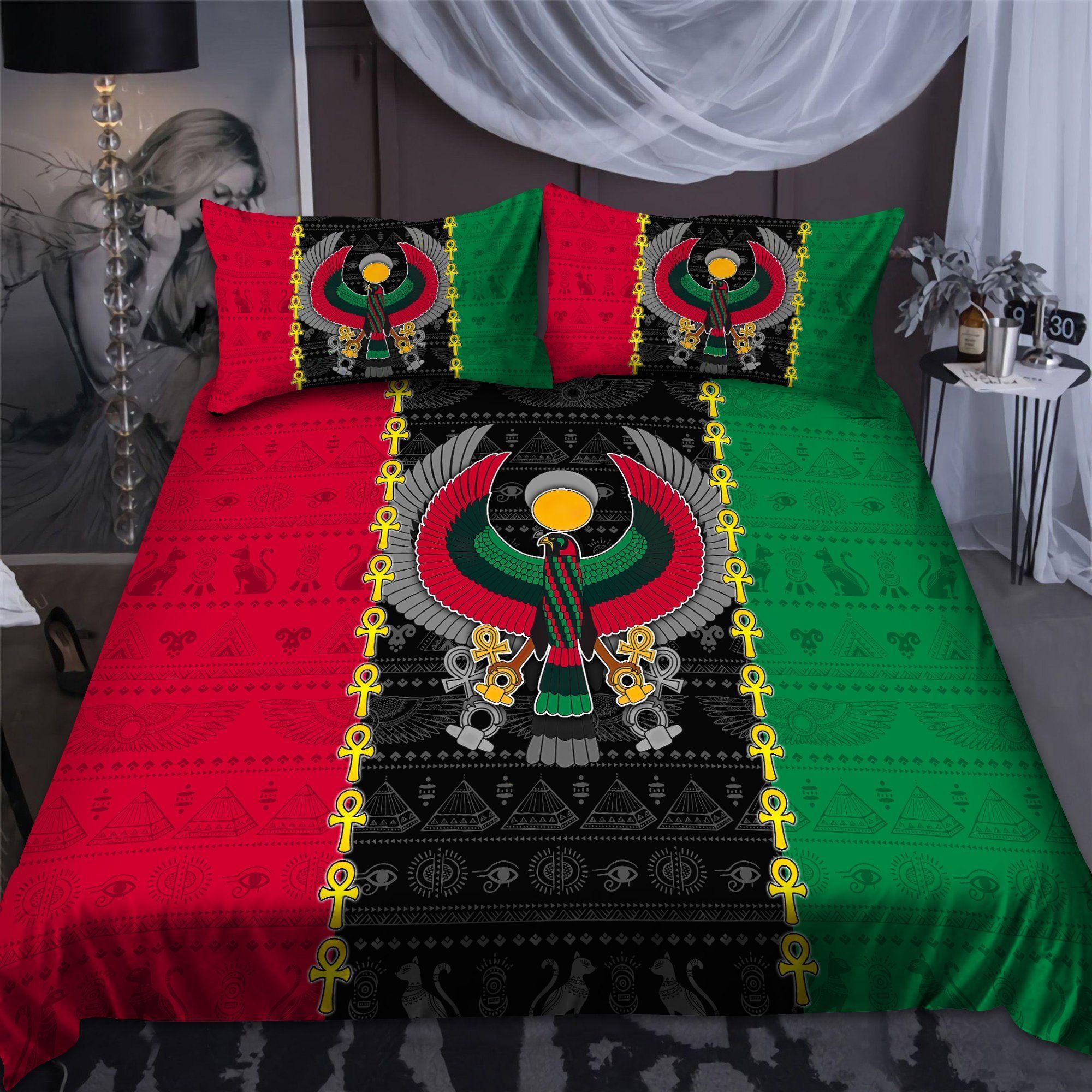 Ancient Egyptian Bedding Set