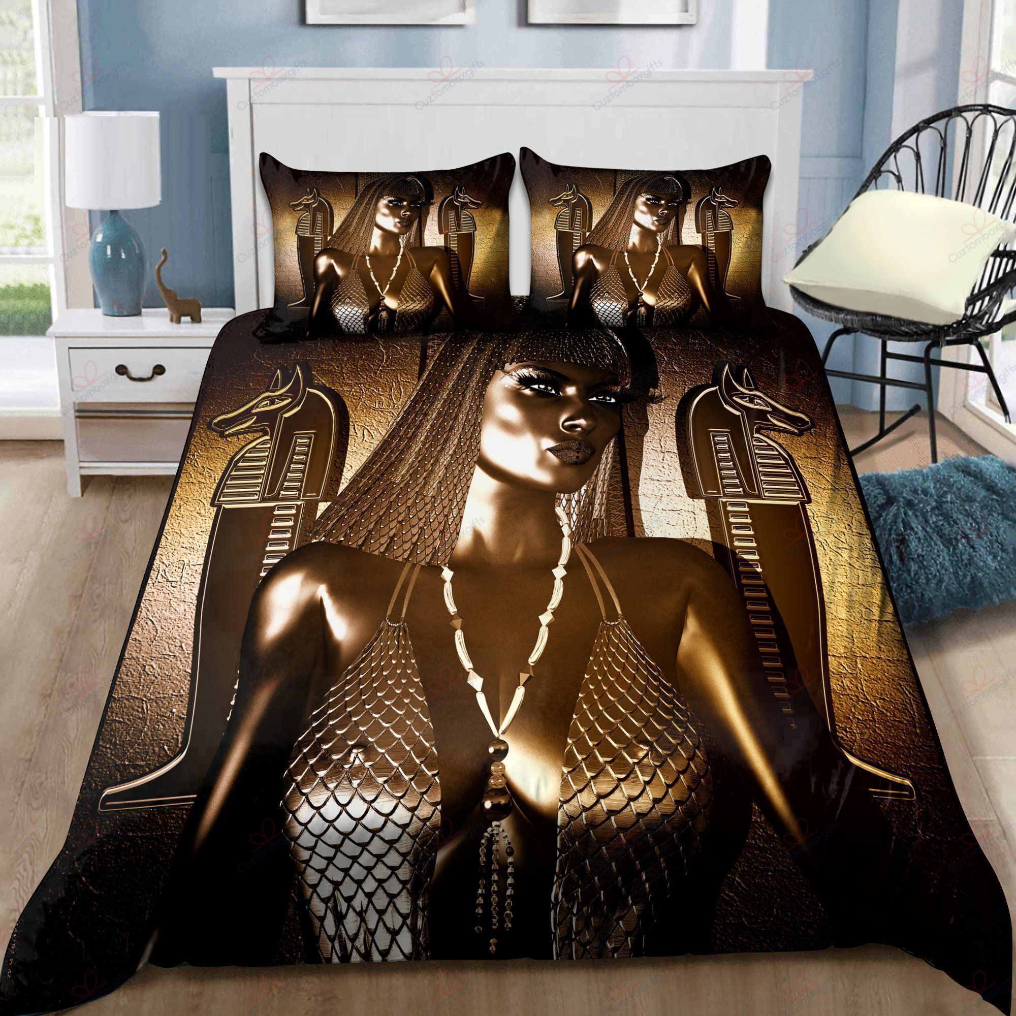 Ancient Egyptian Bedding Set