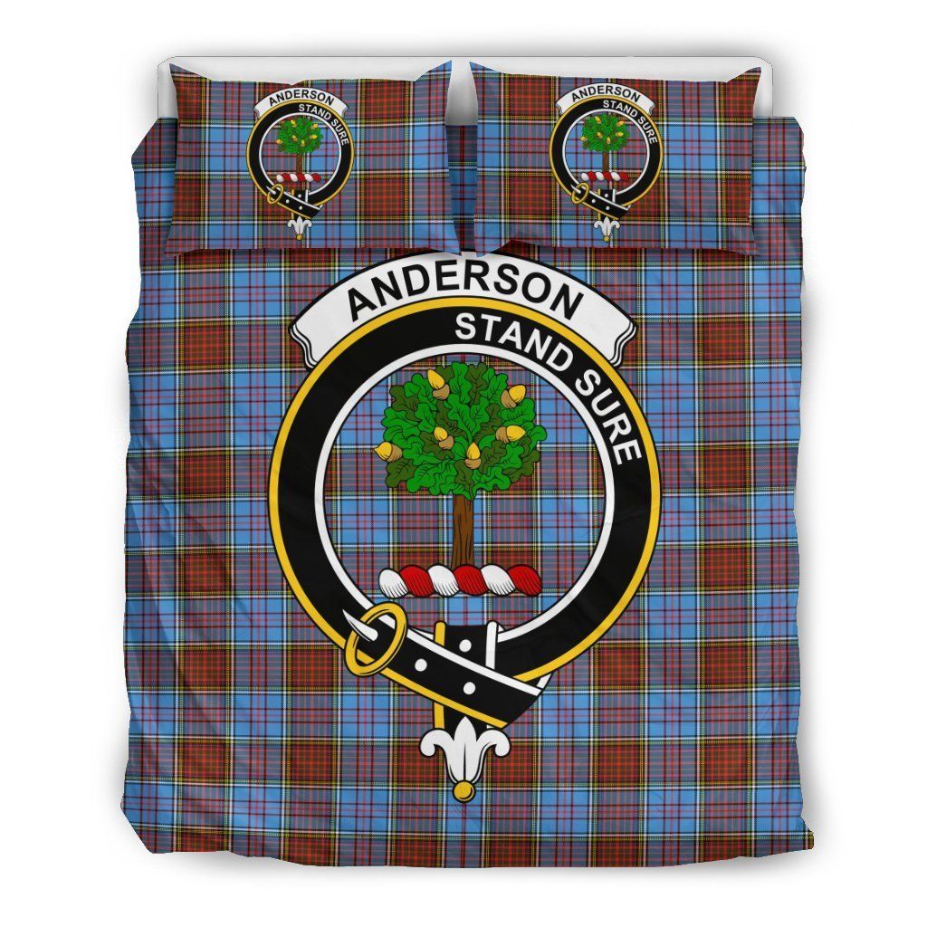Anderson Clan Badge Tartan Bedding Set