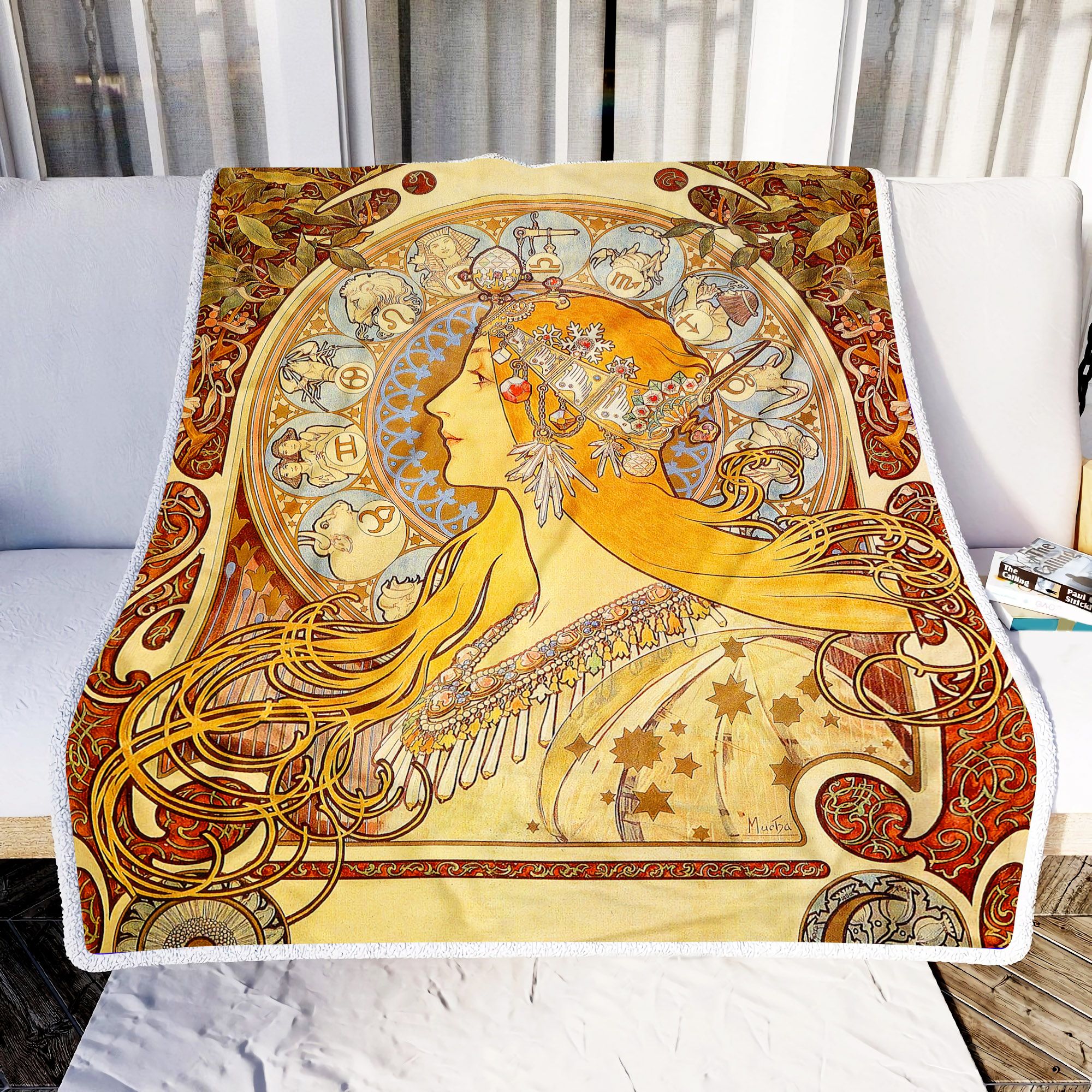 Angel Girl Fleece Blanket