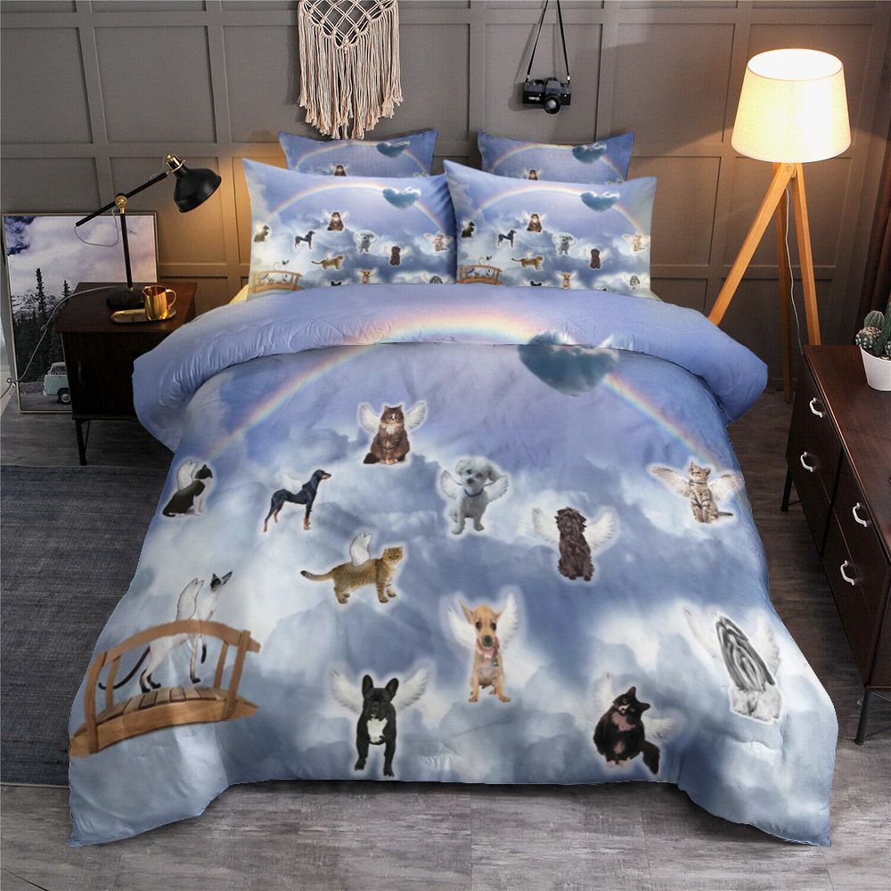 Angels Cat And Dog Bedding Set