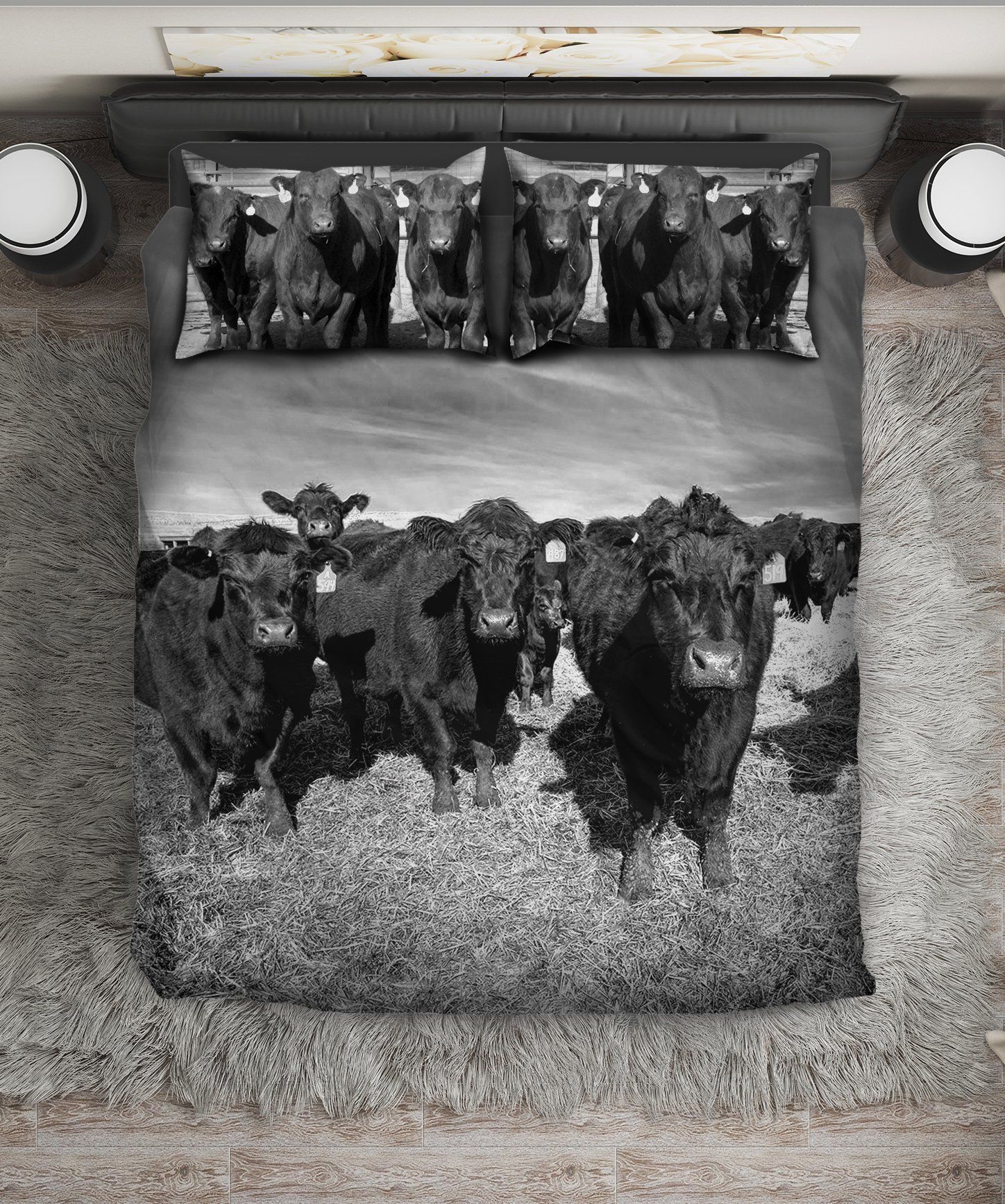 Angus Cattle Bedding Set