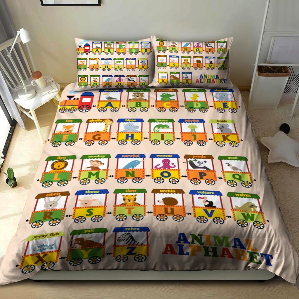 Animal Alphabet Bedding Set