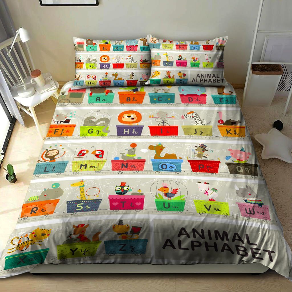 Animal Alphabet Bedding Set