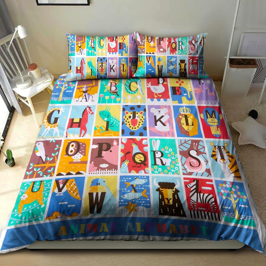 Animal Alphabet Bedding Set