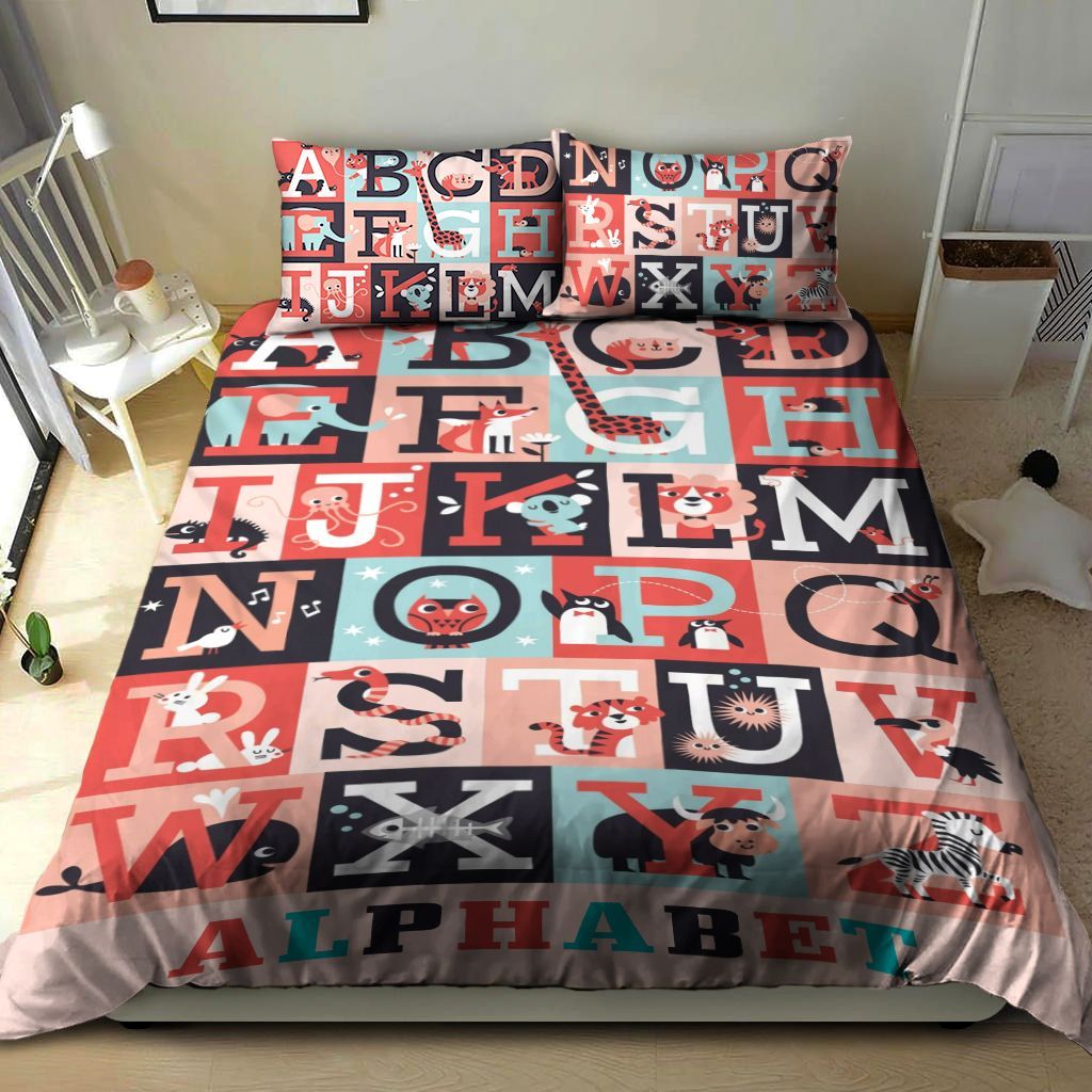 Animal Alphabet Bedding Set