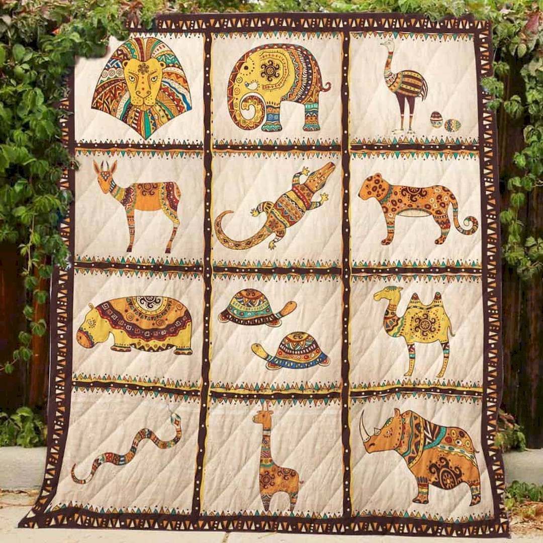 Animal CLD180702 Quilt Blanket