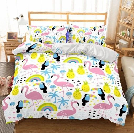 Animal Flamingo Bedding Set