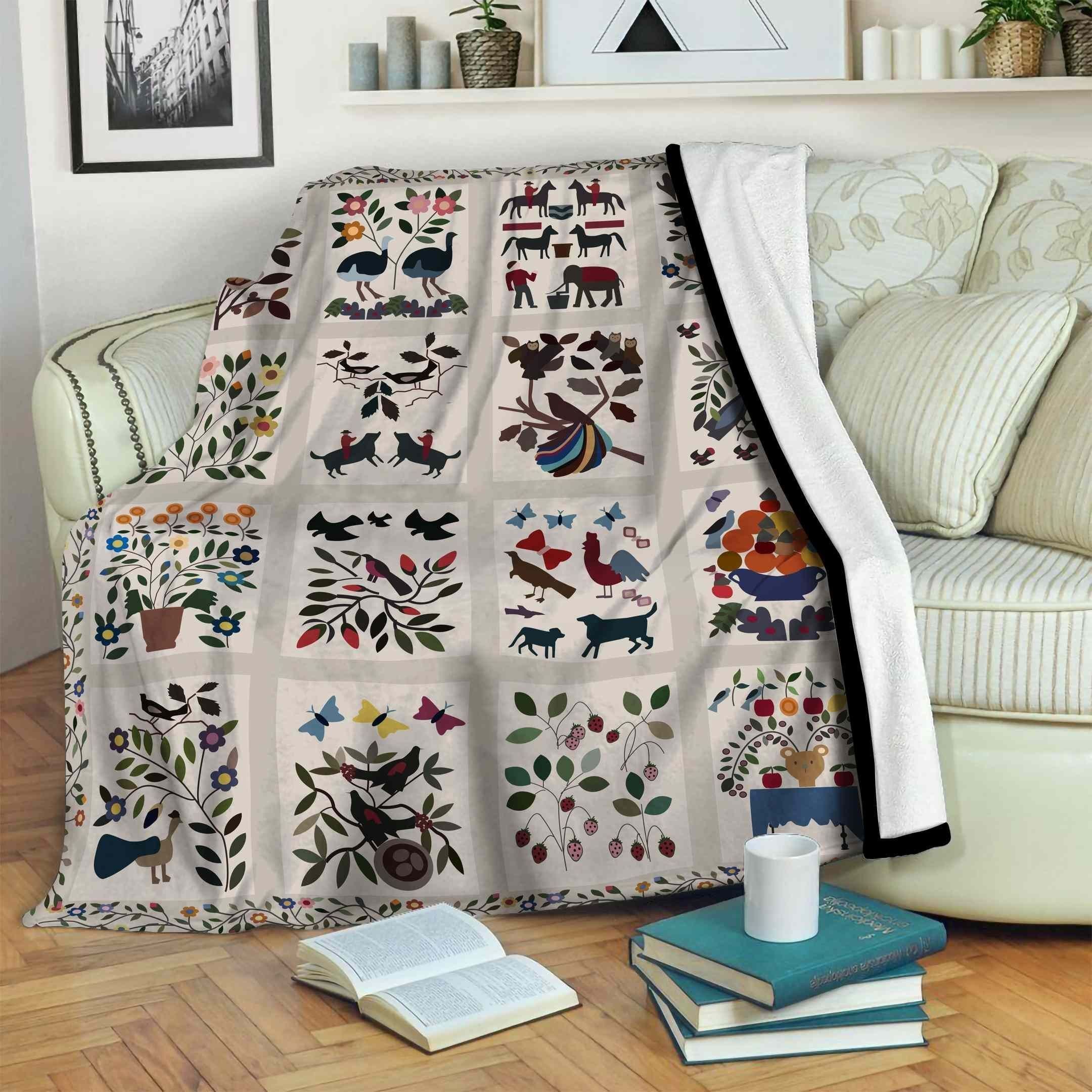 Animal Fleece Blanket