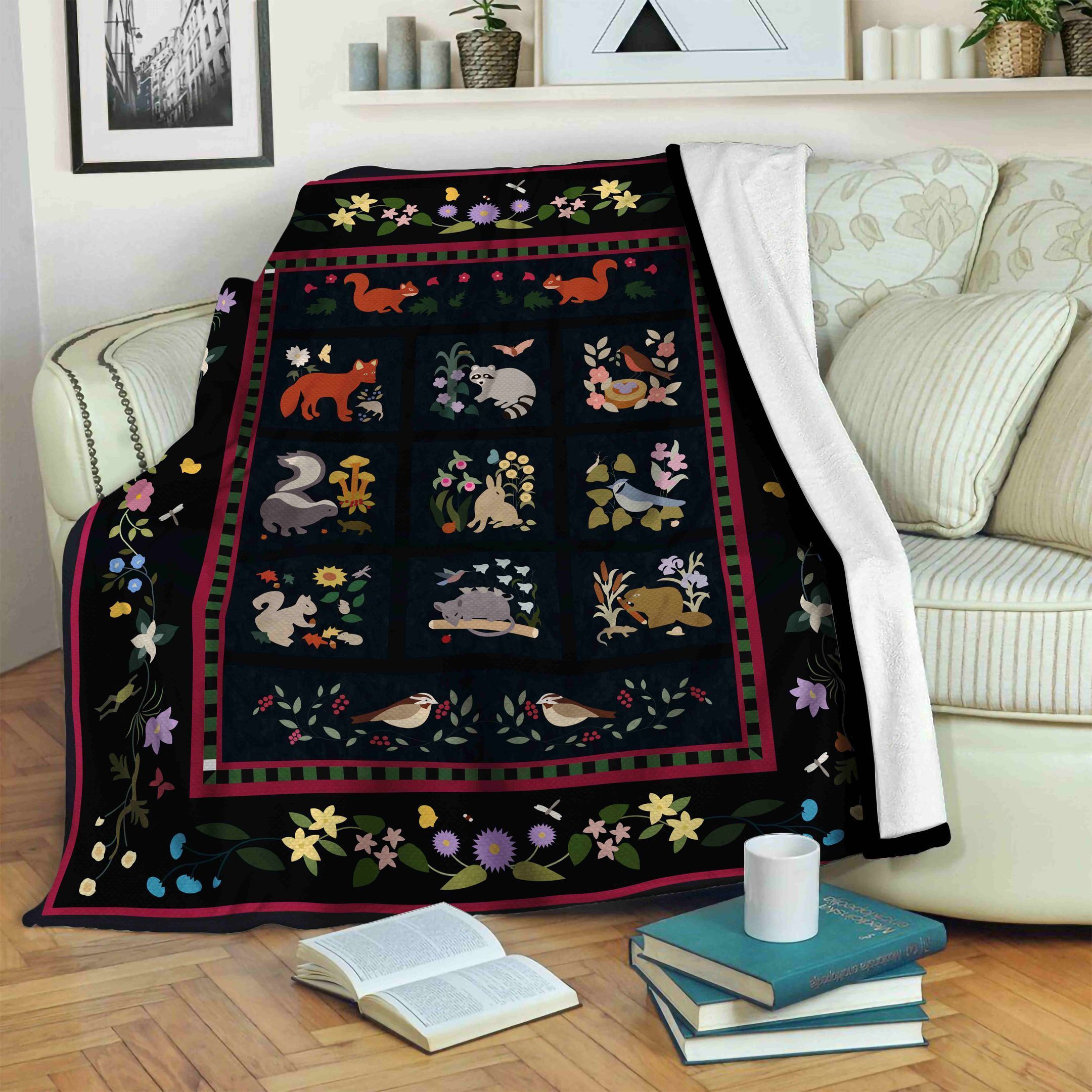 Animal Fleece Blanket