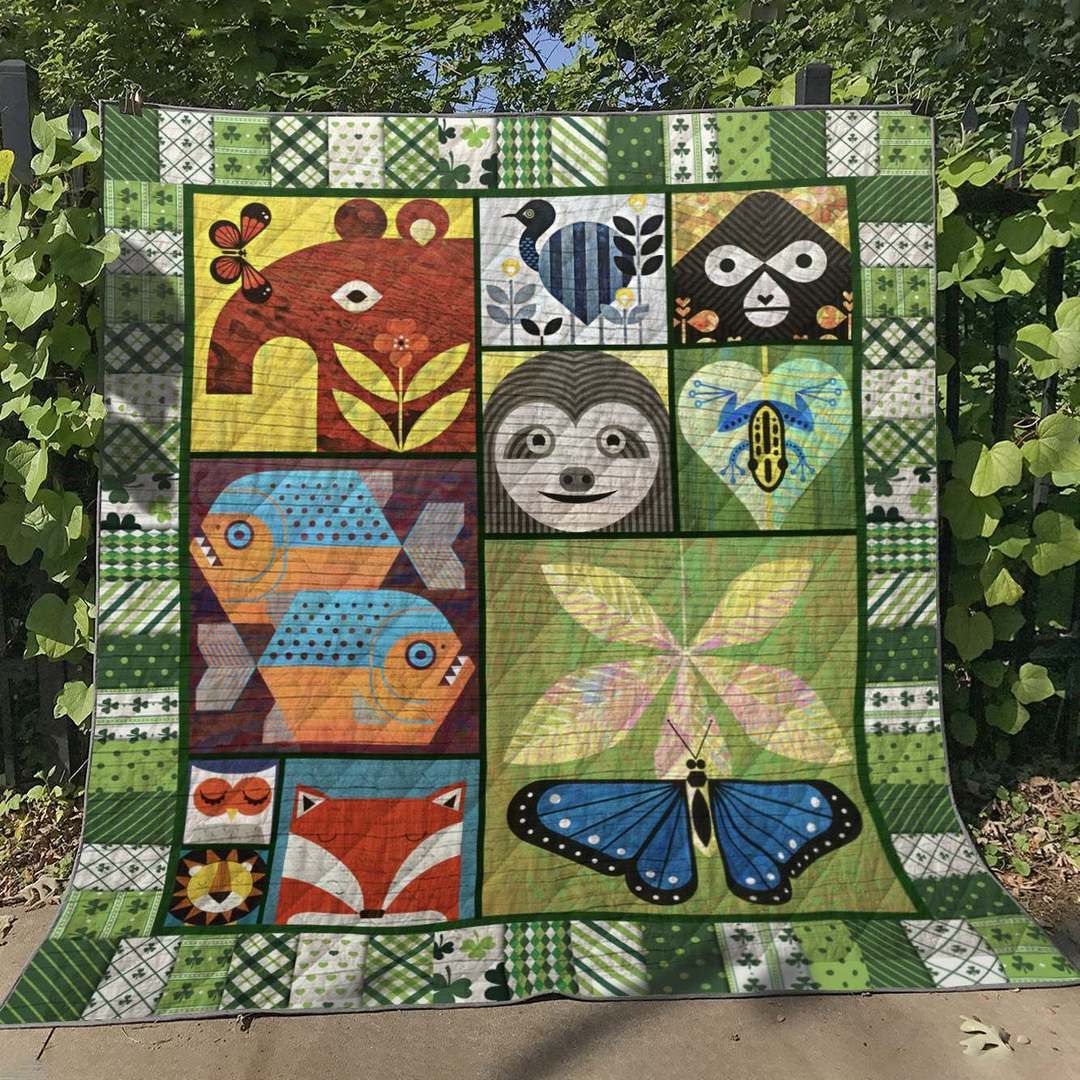 Animal HN240501 Quilt Blanket