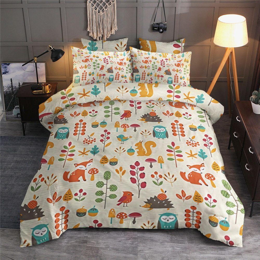 Animal In The Forest Bedding Set