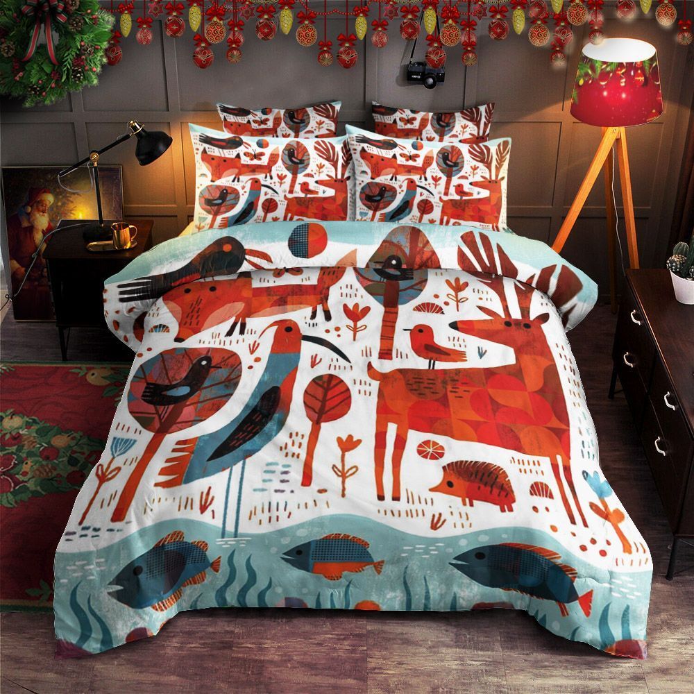 Animal Jungle Bedding Set