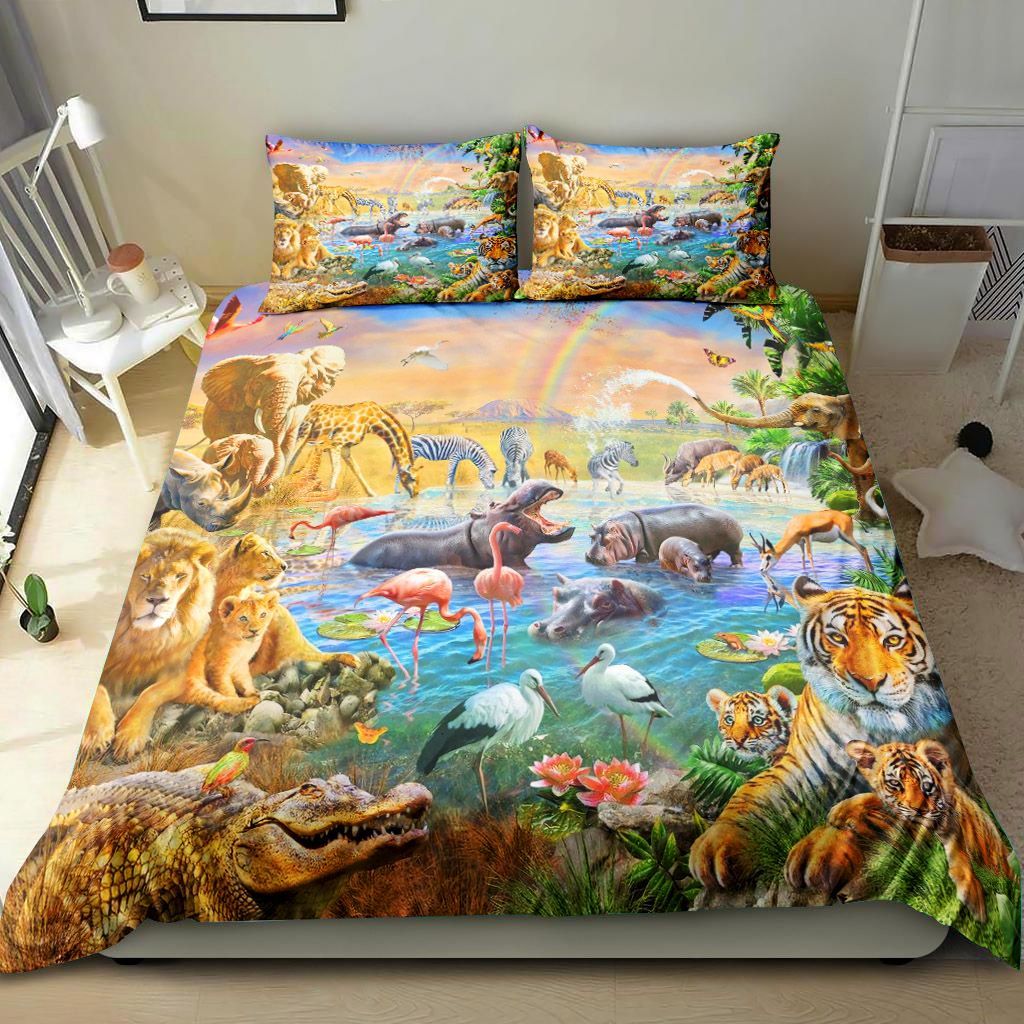 Animal Jungle Life Bedding Set