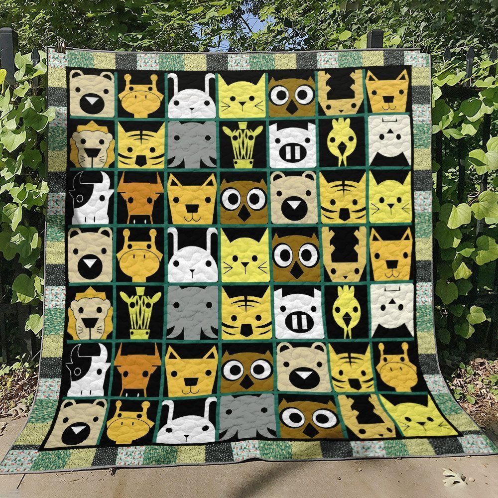 Animal ML230703B Quilt Blanket