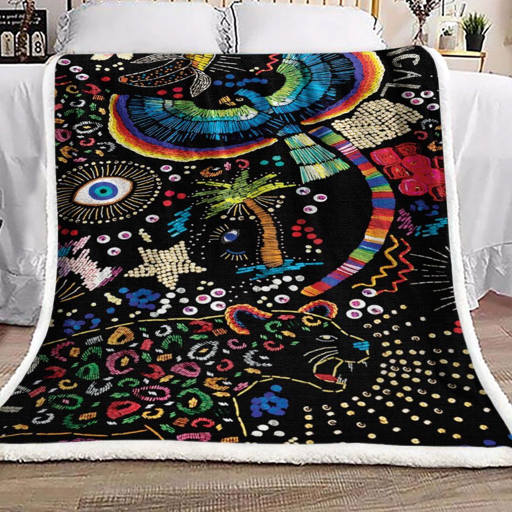 Animal Sherpa Fleece Blanket