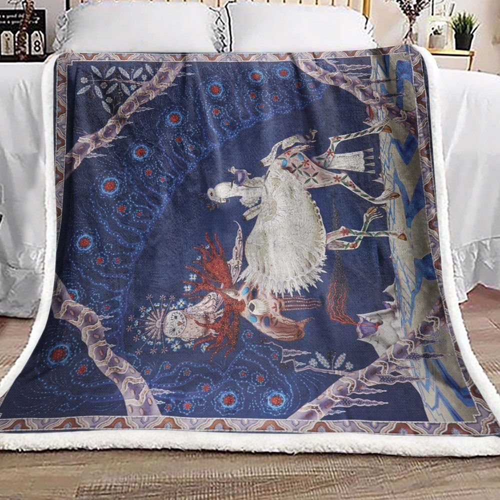 Animal Sherpa Fleece Blanket