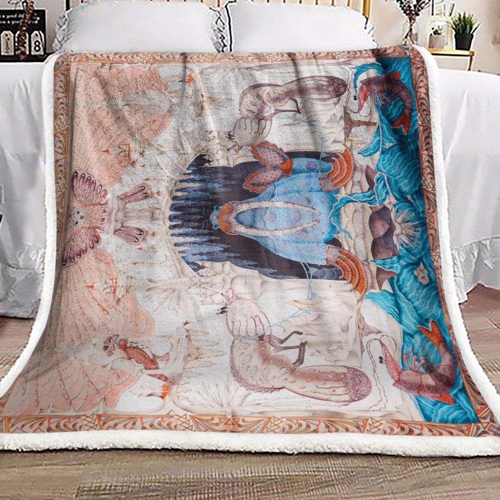 Animal Sherpa Fleece Blanket