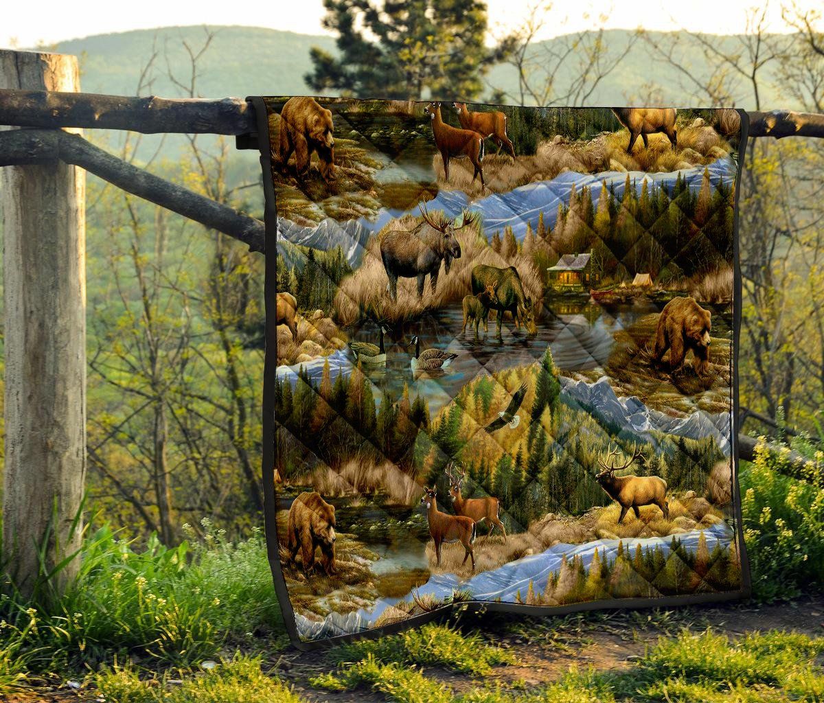 Animal Quilt Blanket DHC0712246VT