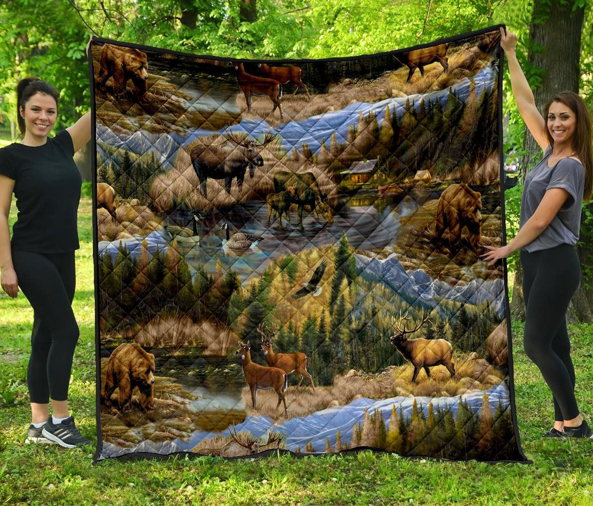 Animal Quilt Blanket DHC1001674VT