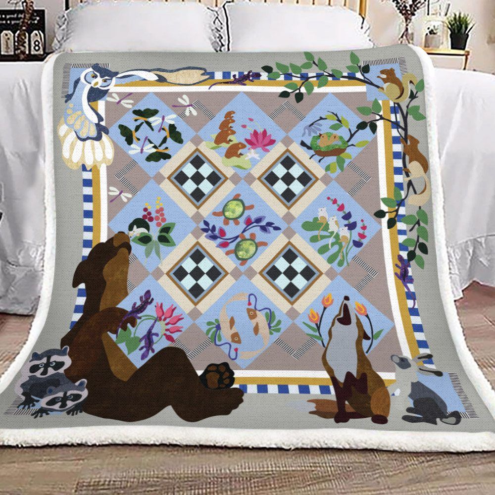 Animal Sherpa Fleece