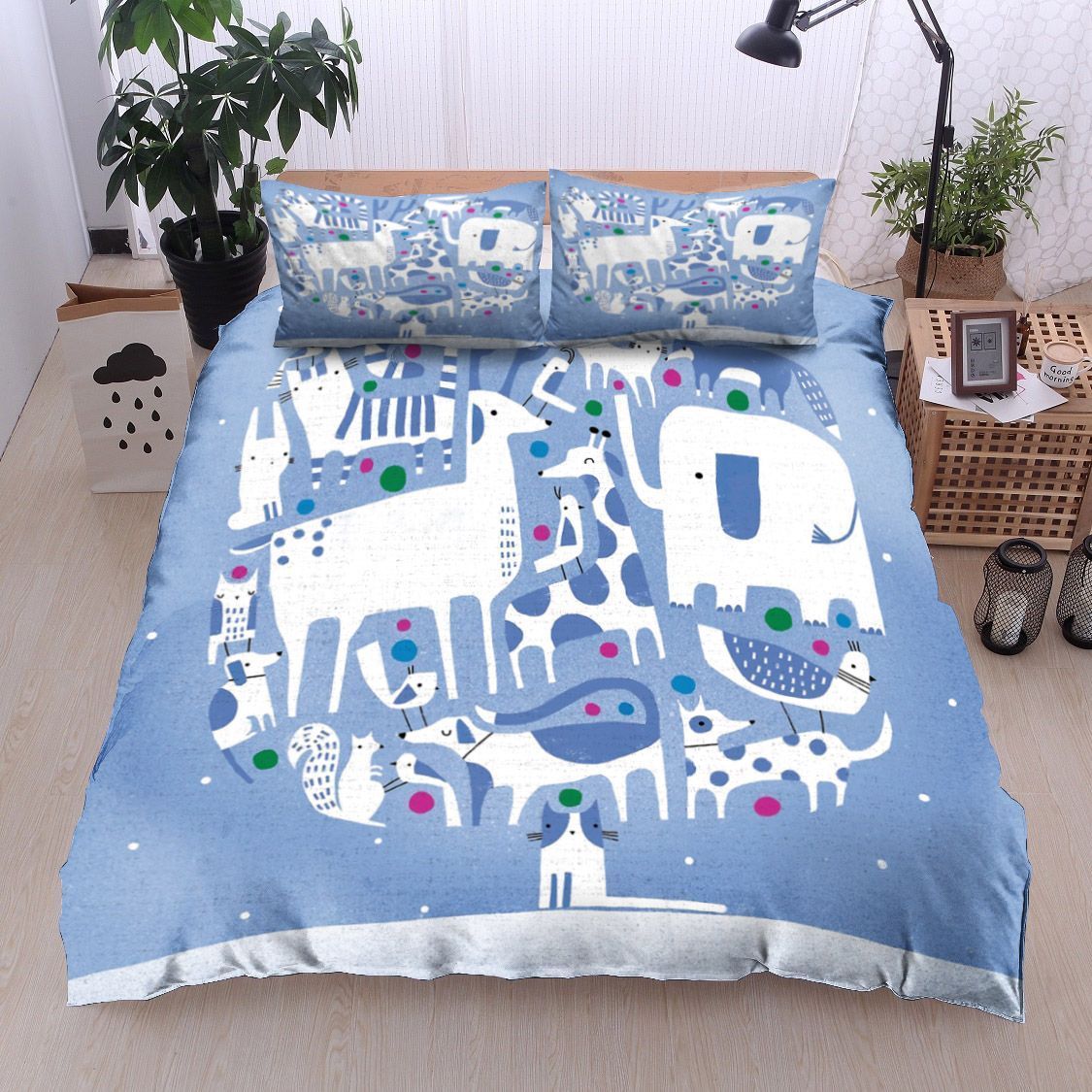 Animal Tree Bedding Set