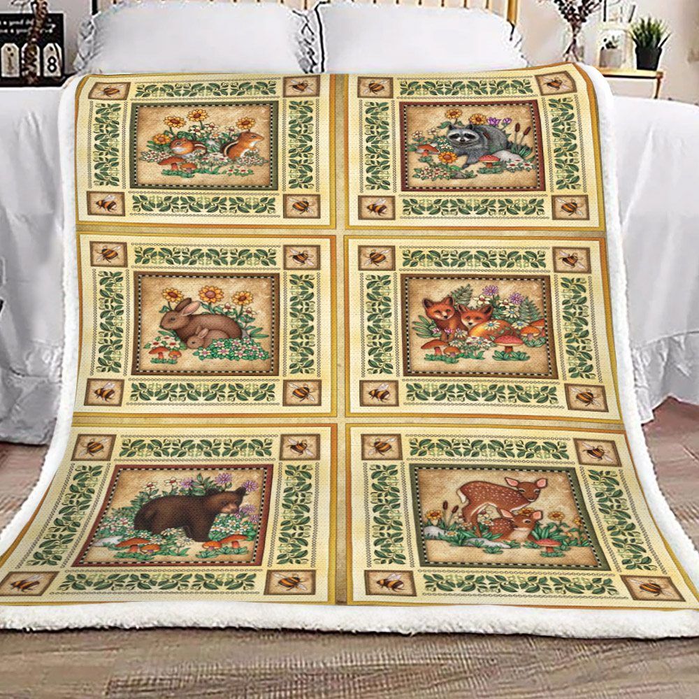 Animal Sherpa Fleece