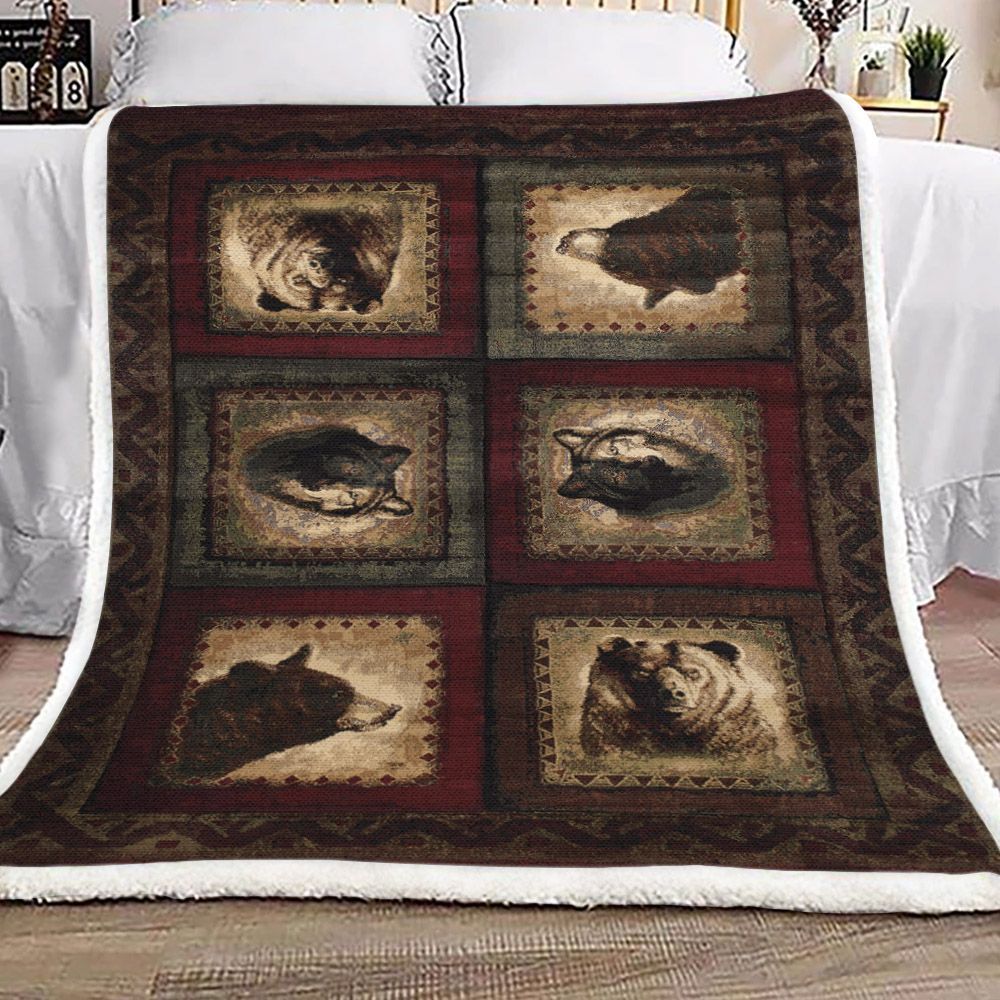 Animal Sherpa Fleece Blanket