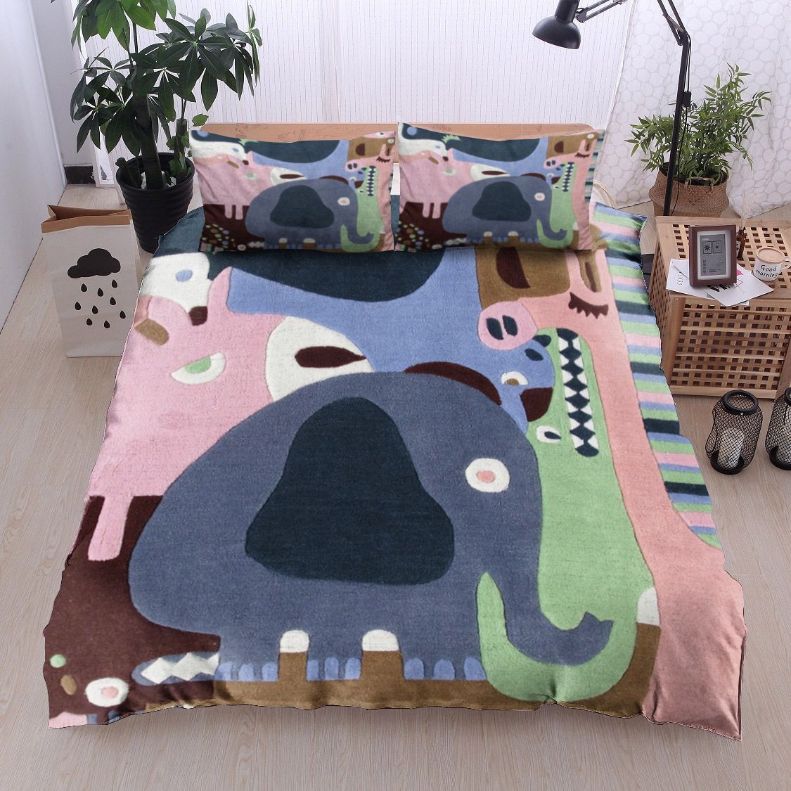Animal Workpatch Bedding Set