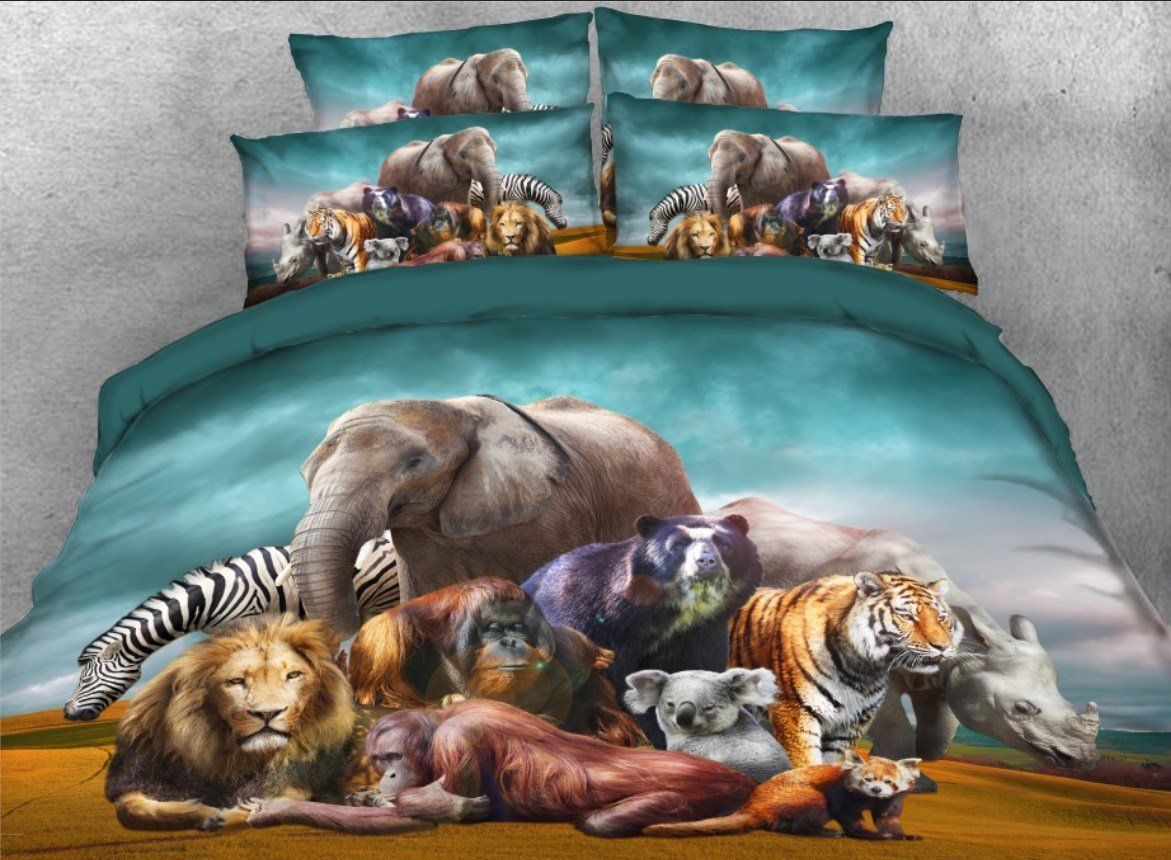 Animals Bedding Set