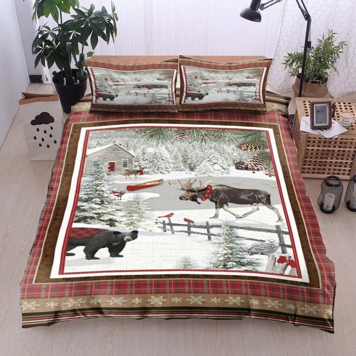 Animals Christmas Fleece Blanket