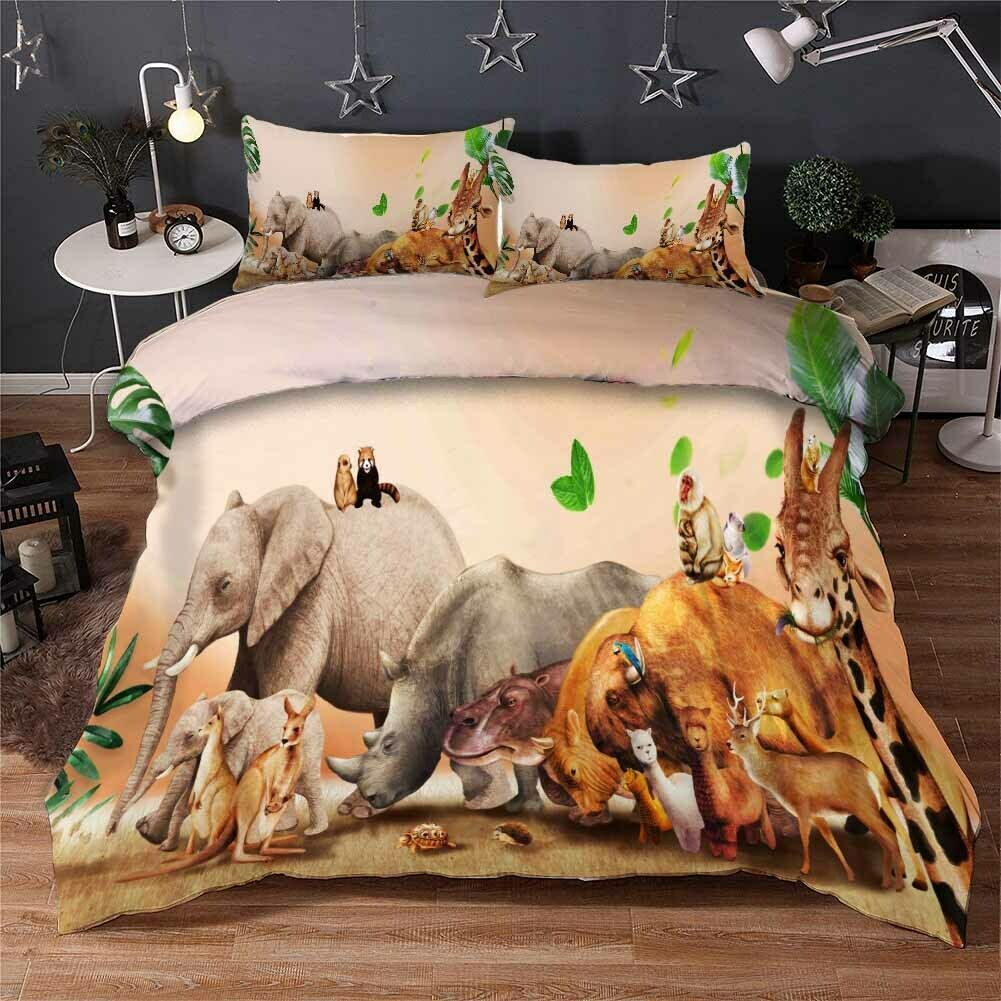 Animals Bedding Set