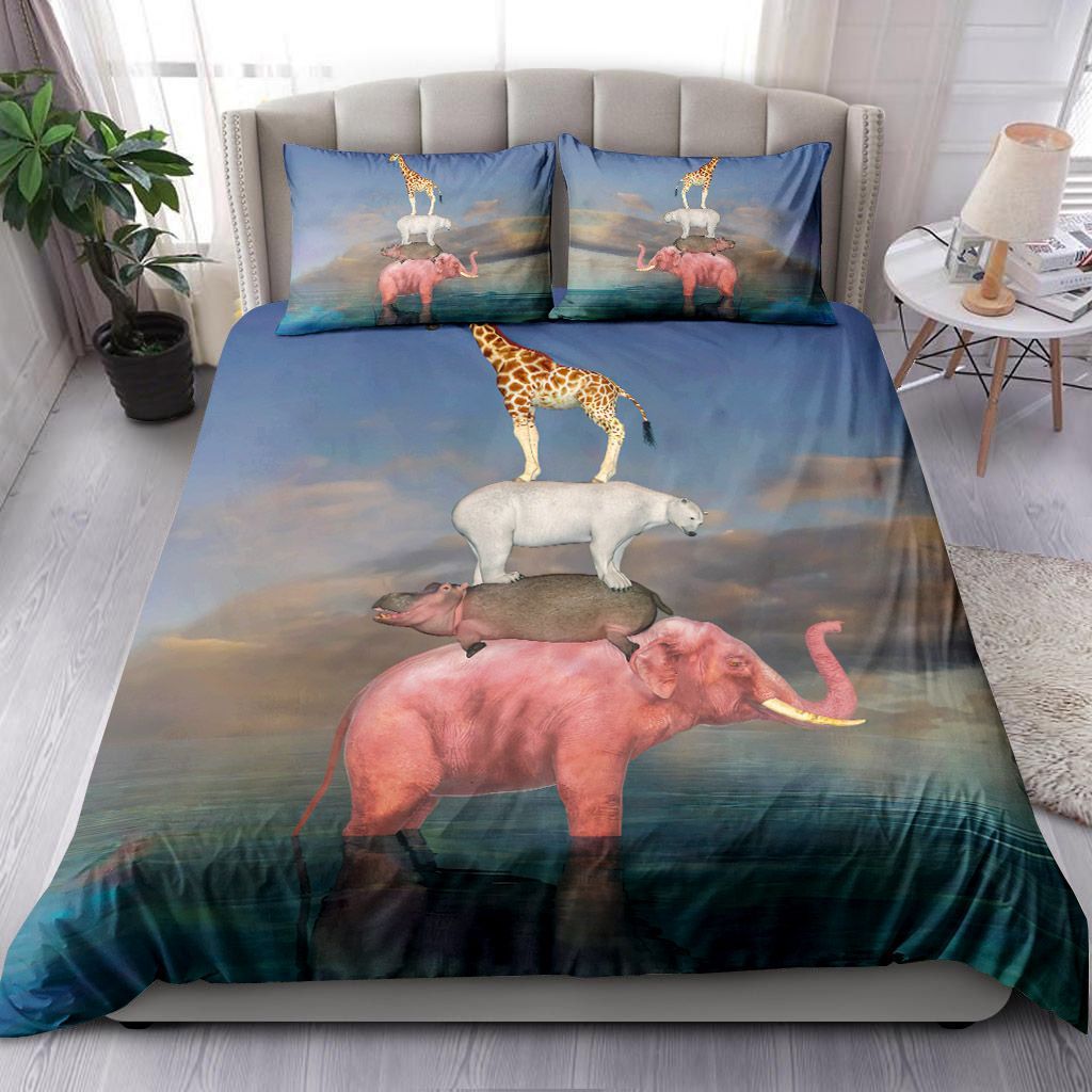 Animals Coporate Collaboration Bedding Set