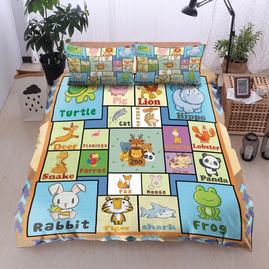 Animals Bedding Set