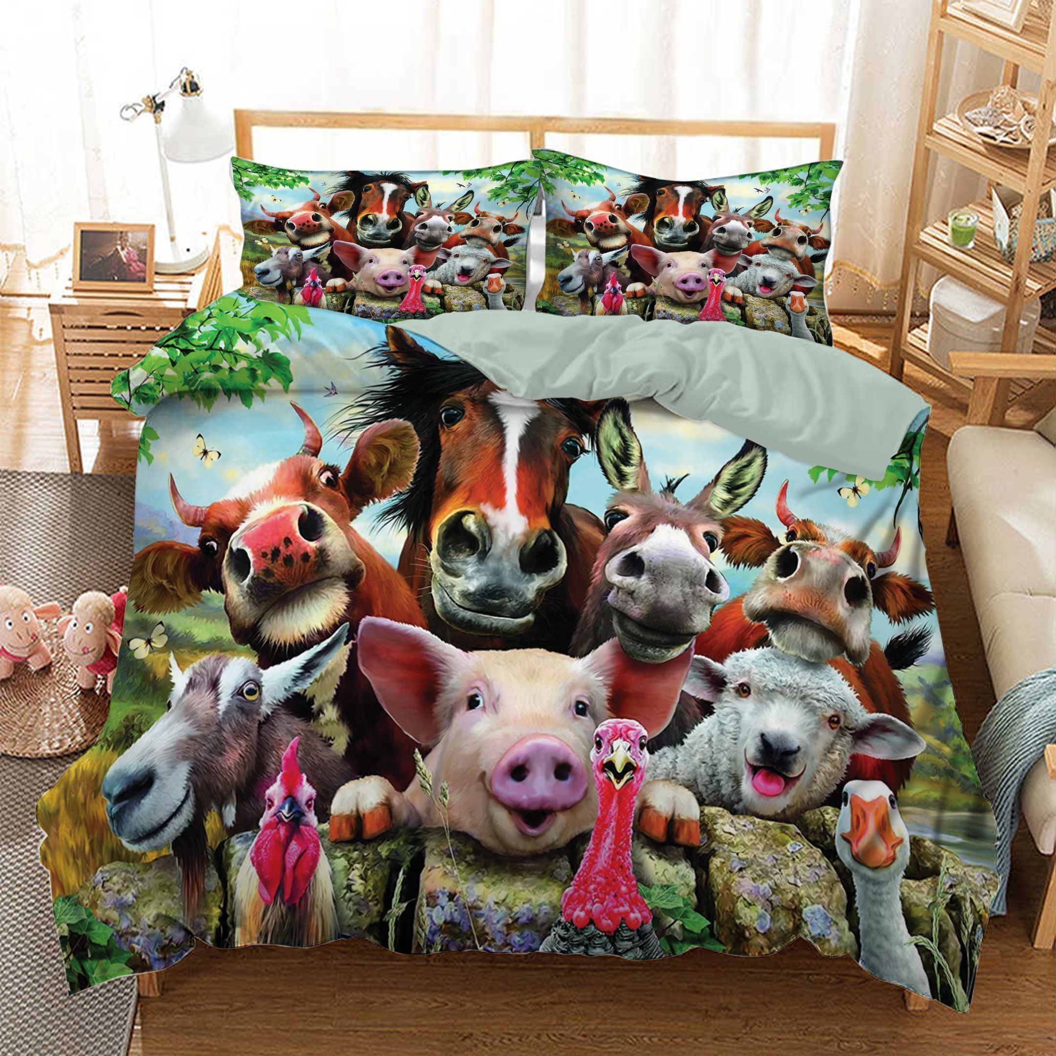 Animals Farm  Bedding Set