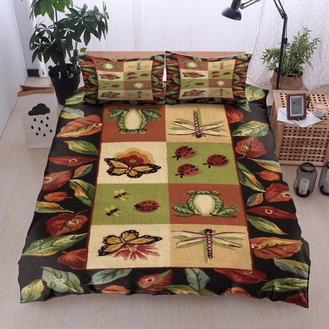 Animals Garden Bedding Set