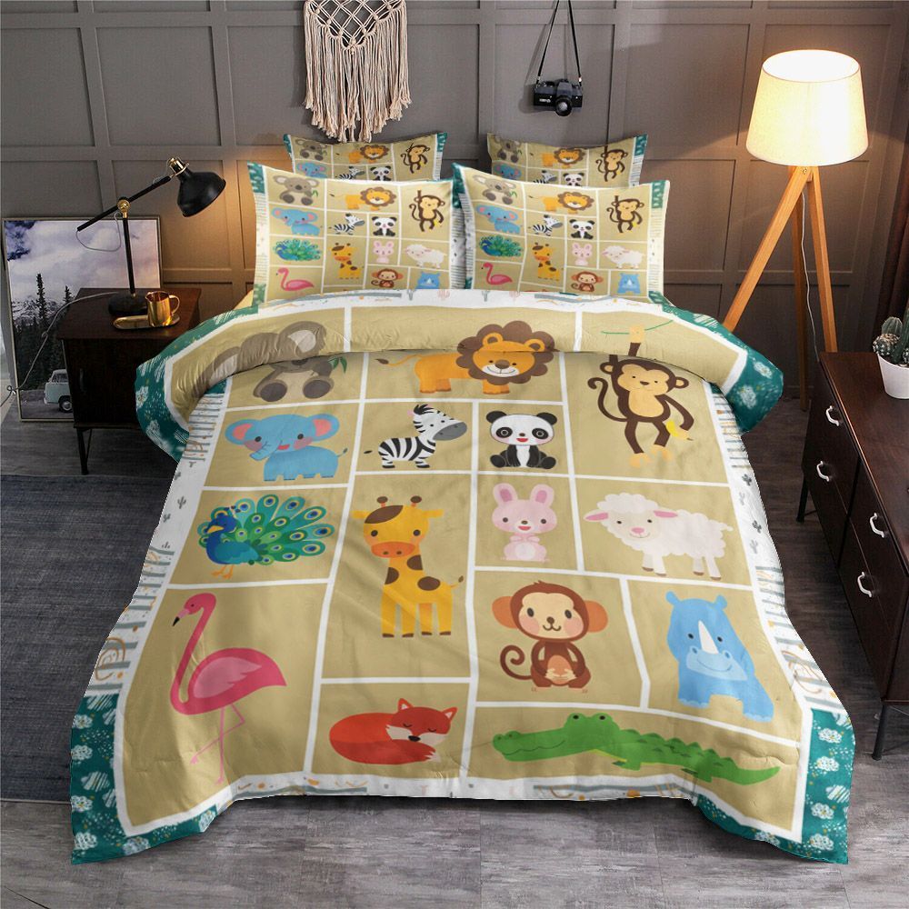 Animals Bedding Set