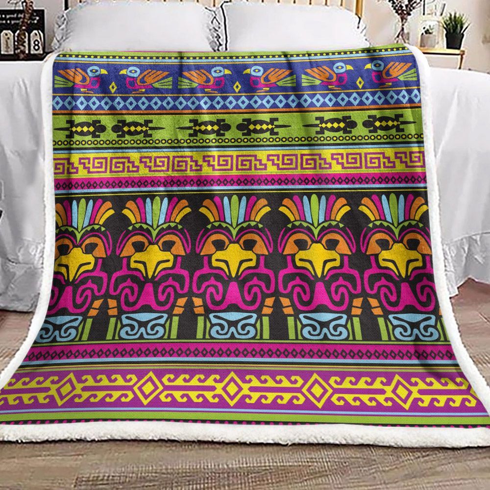 Animals Mexican Sherpa Fleece Blanket