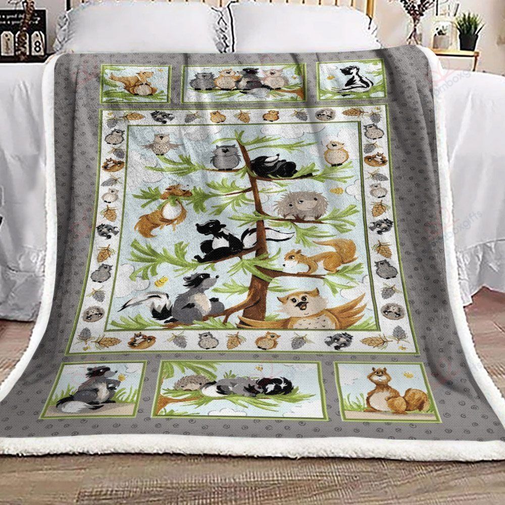 Animals Fleece Blanket