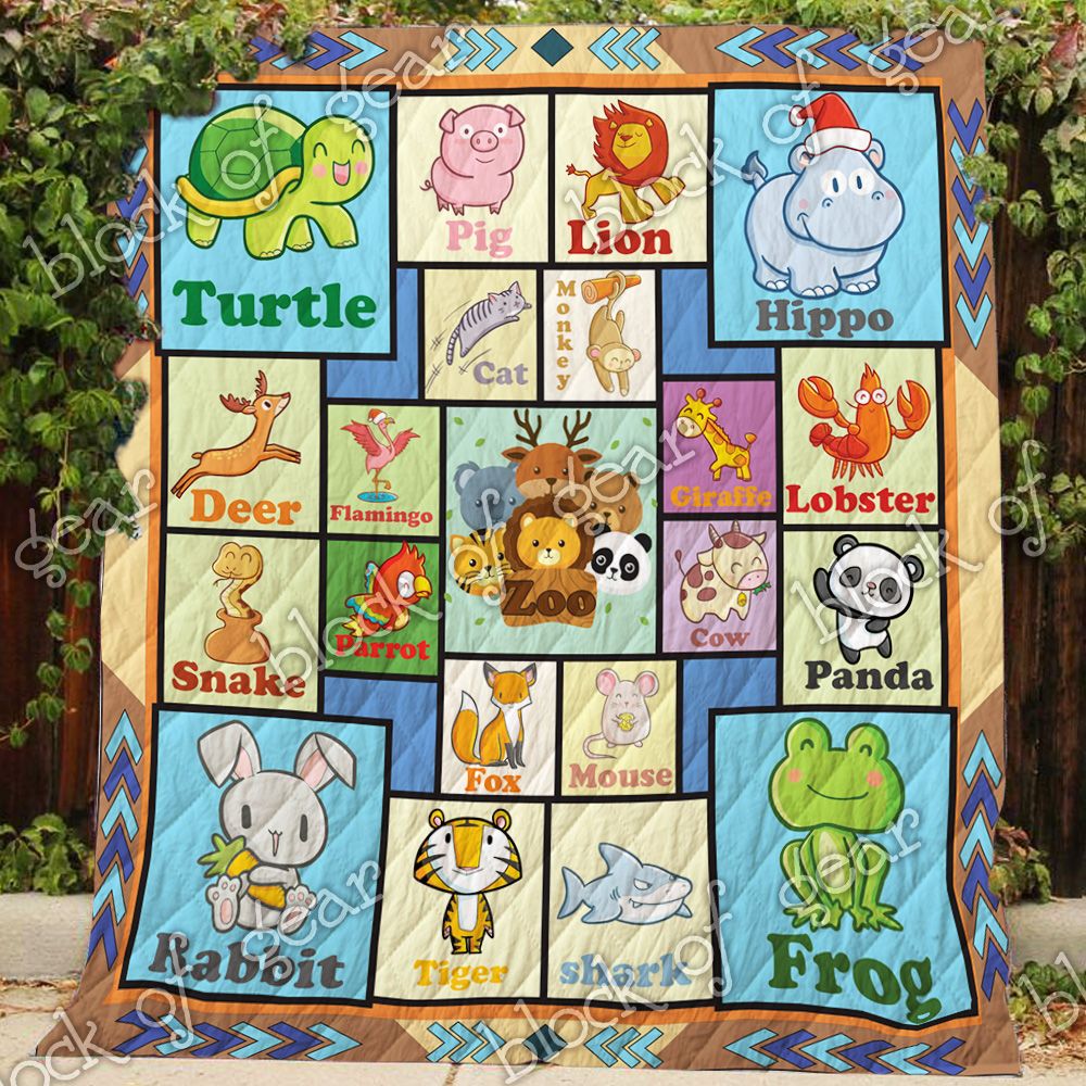 Animals Quilt T28 Dhc11122913Dd