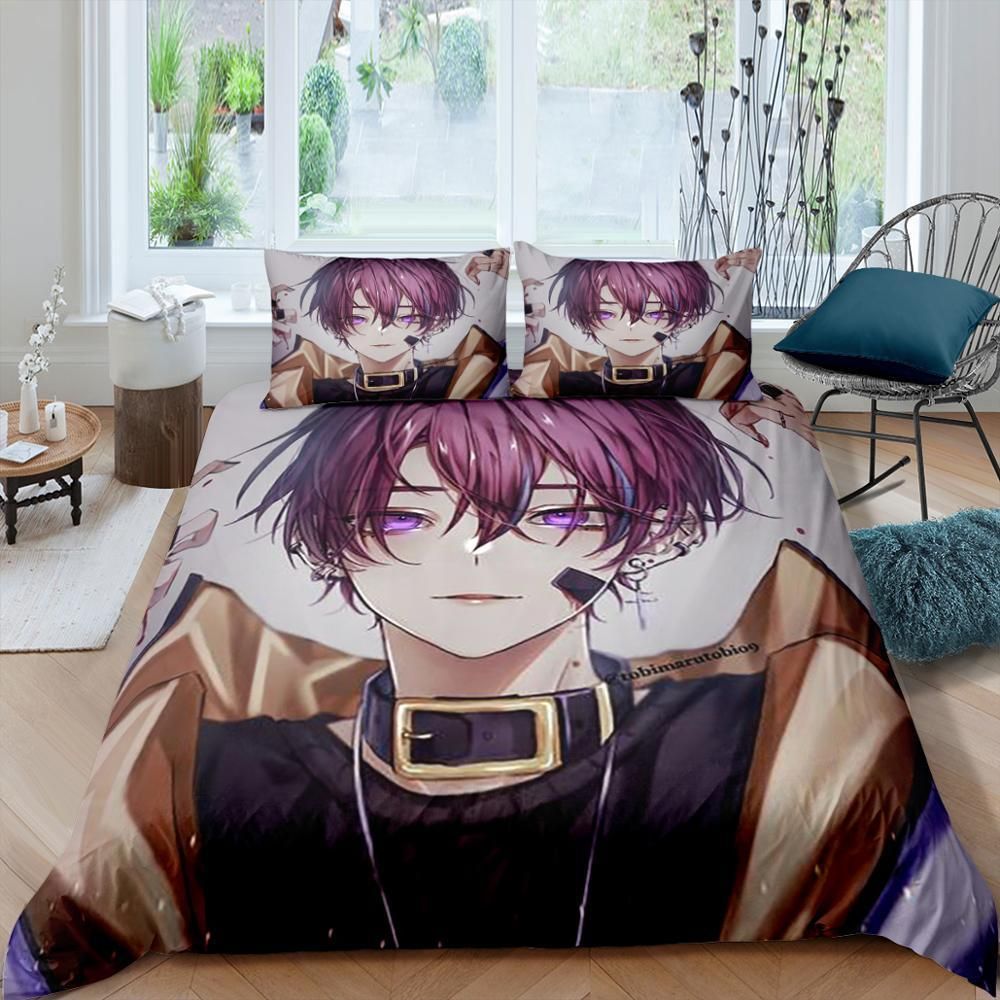 Anime Character Boy Bedding Set