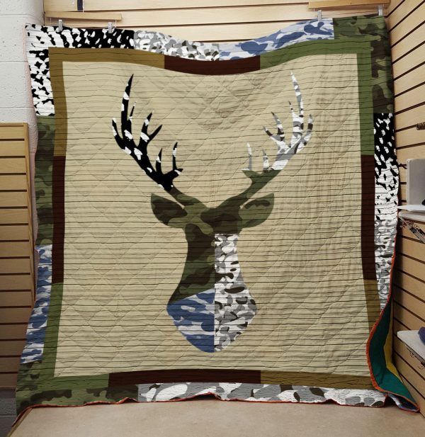 Antelope Hunting CLT1810019H Quilt Blanket