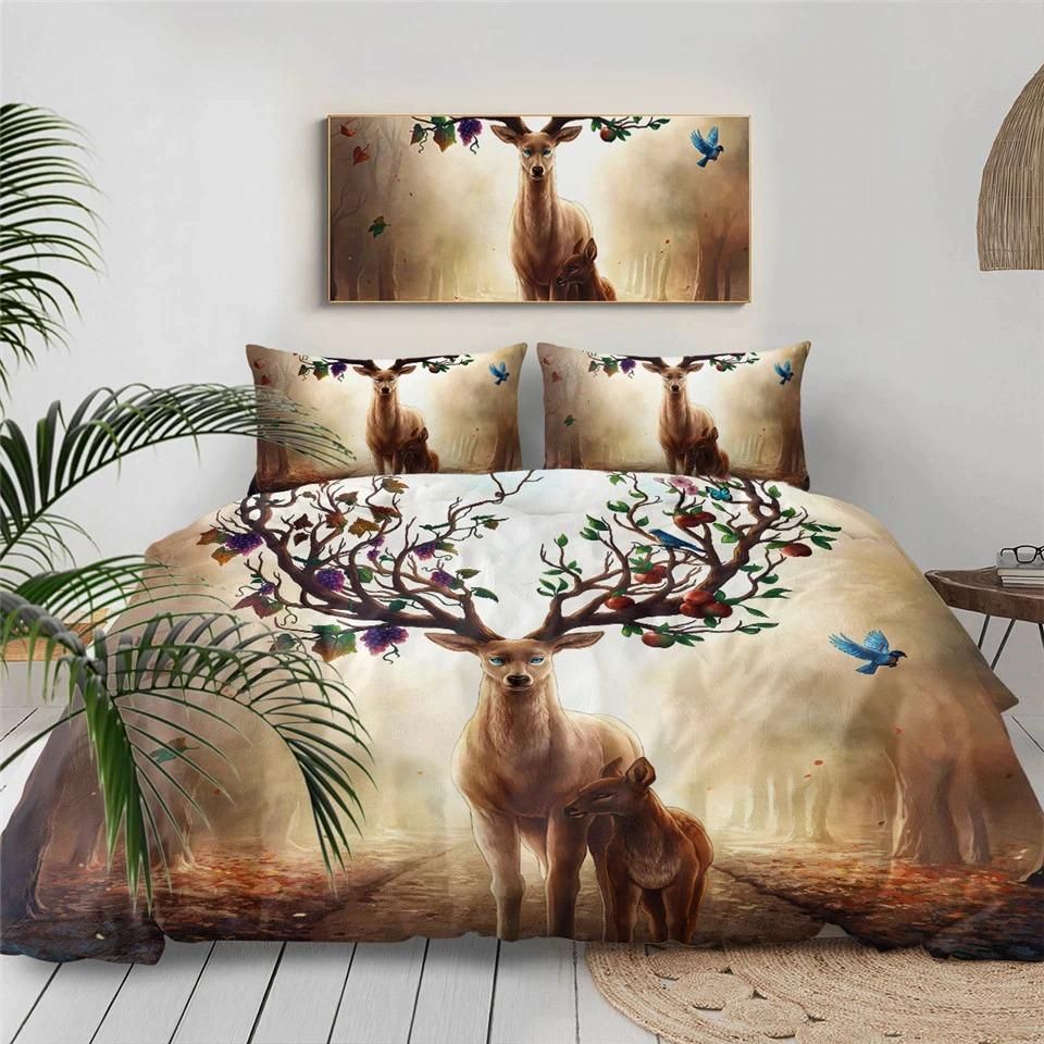 Antler Of Life By Jojoes Art Bedding Set
