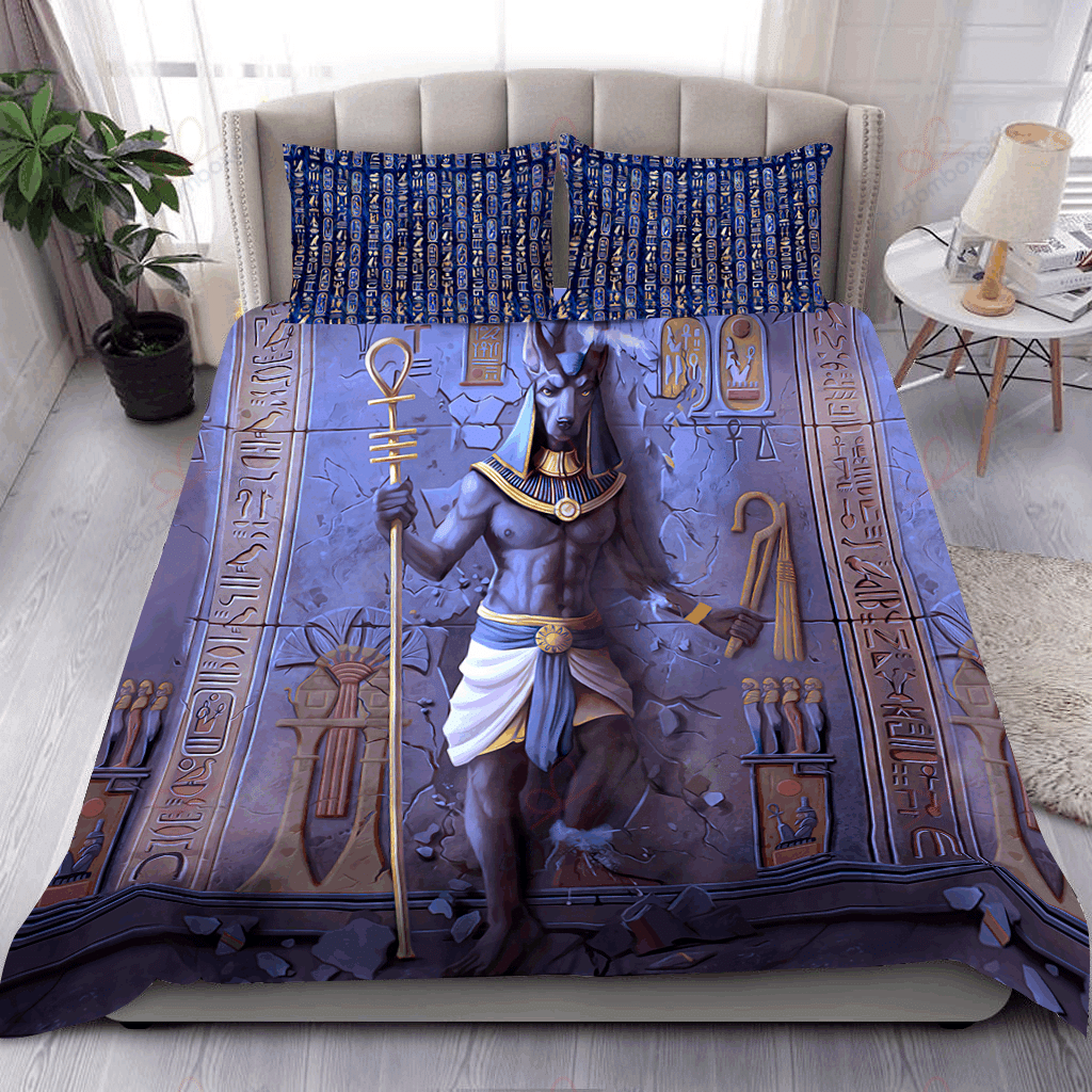 Anubis Ancient Egypt Bedding Set