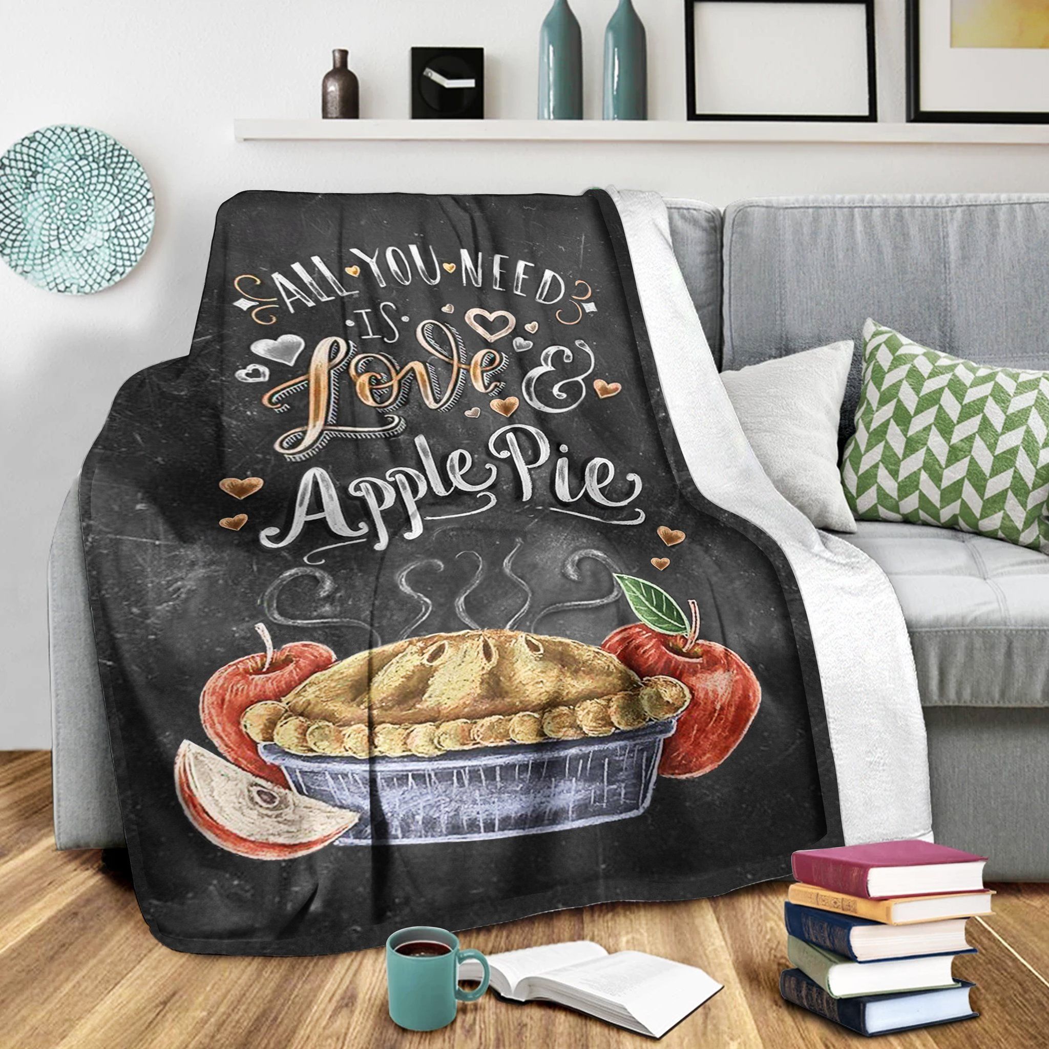 Apple Pie Fleece Blanket