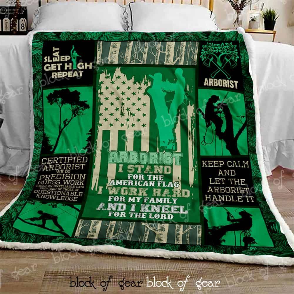 Arborist Fleece Blanket